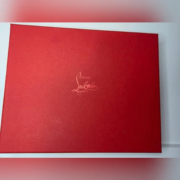 Christian Louboutin Red Monogram Small Accessory Tray! - Picture 6 of 7